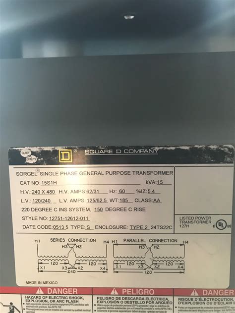 Sorgel Transformer Date Code