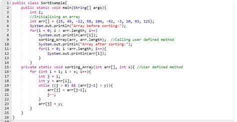 Sort File Using Java