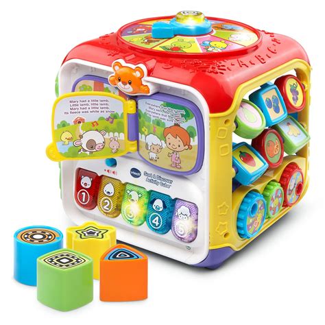 VTech Sort & Discover Activity Cube Smyths Toys UK