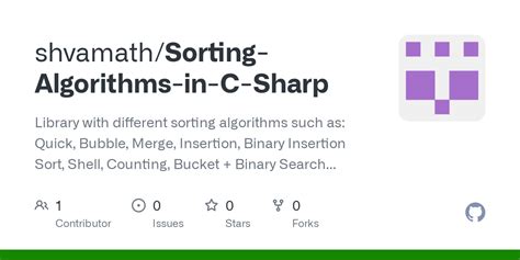 sorting algorithms c sharp
