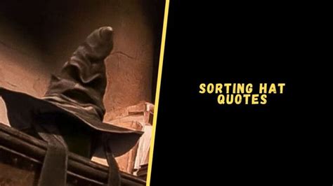 Sorting Hat Quotes Legacy of the Sorting Hat