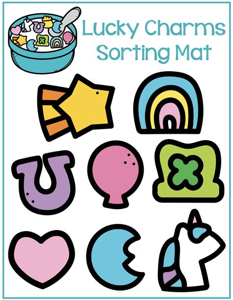 Sorting Lucky Charms Printable