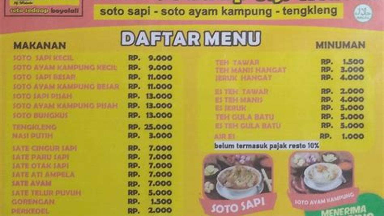 Nikmati Soto Sedap Boyolali Buah Batu Bandung: Rasanya Bikin Ketagihan!