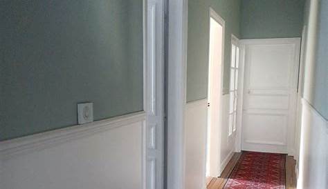 Soubassement Peinture Couloir Comment Peindre Un Mur Bicolore A Mi Hauteur M6 Deco Fr