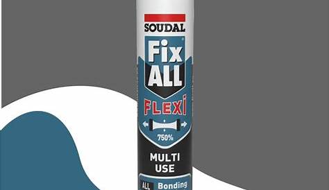 Soudal 106037 Fix All Flexi Grey Sealant 290ml FH