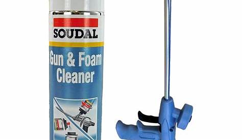Soudal Foam Gun Cleaner Expanding 500ml DIY At B&Q