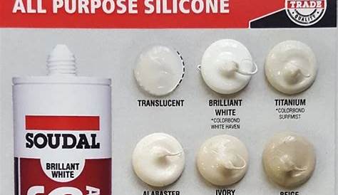 Soudal Silicone Sealant Various Colours Home DIY on OnBuy