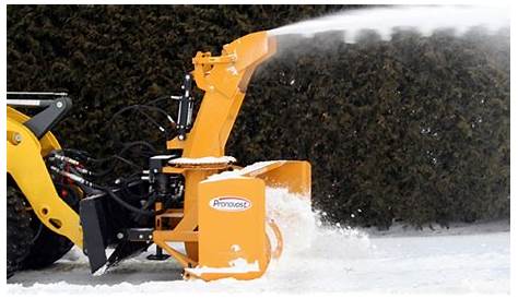 Souffleur A Neige Pour Tracteur Pronovost à P920. Refait à Neuf Pièces