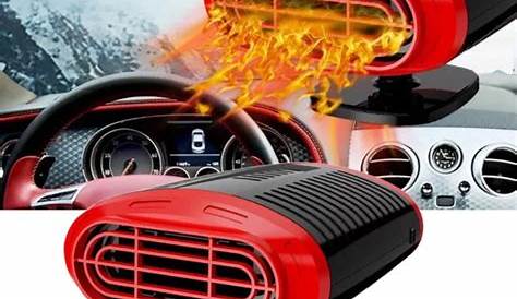 Souffleur Dair Chaud Pour Voiture Loisiro Mini Ventilateur à Air Et Froid