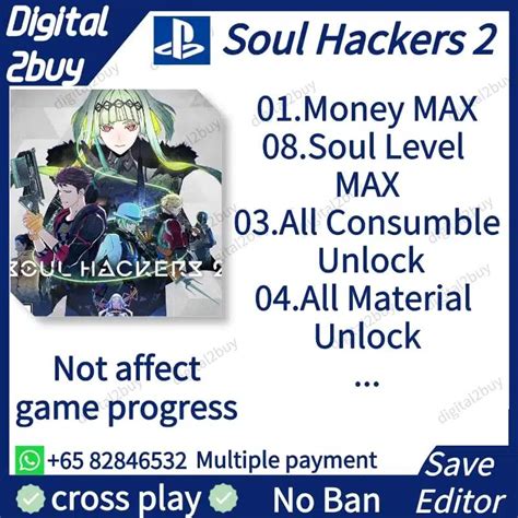 Soul Hackers 2 Save Editor