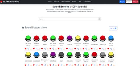 sound buttons 400+
