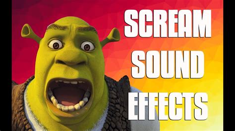 sound effects for scream