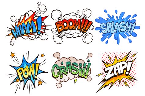 Sound Effects In A Comic