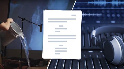 Sound Effects You Write