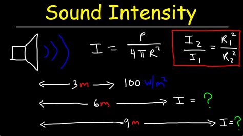 Sound Intensity Problems And Solutions