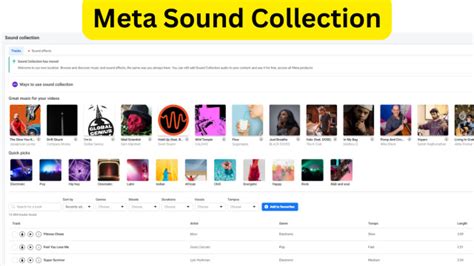 Sound Library Meta