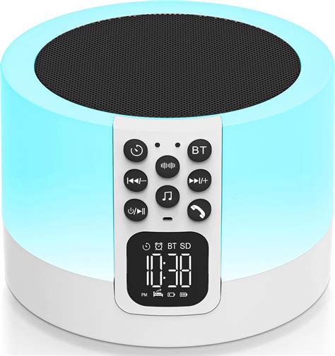 Sound Machine With Night Light