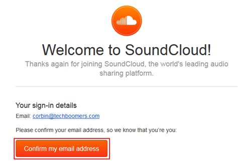 soundcloud sign up with gmail