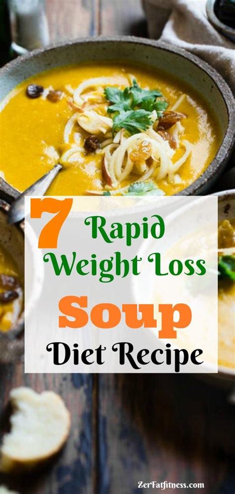soup diet recipes lose weight fast