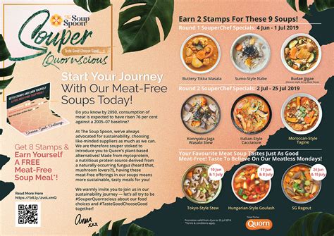 Soup Spoon Novena Menu