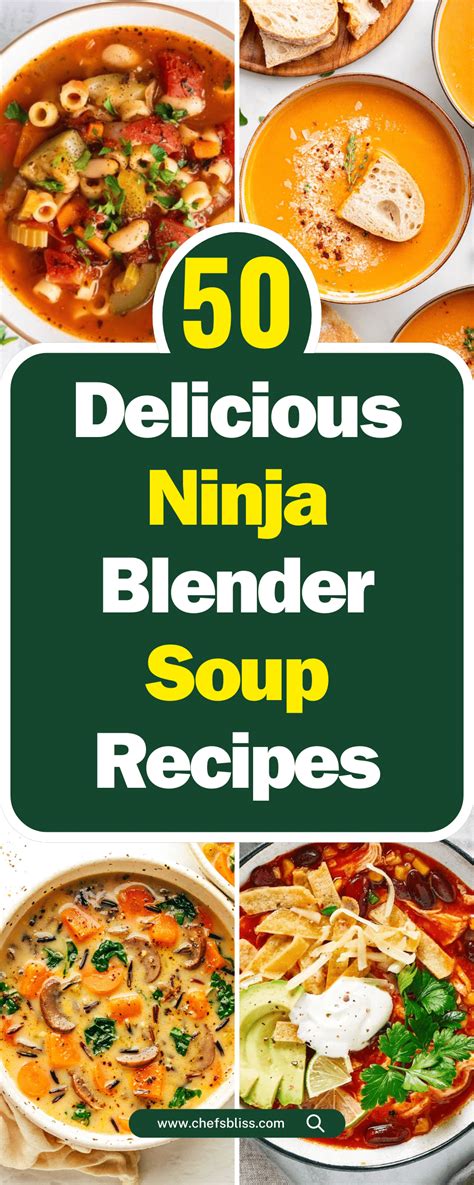 Soups Made In Ninja Blender