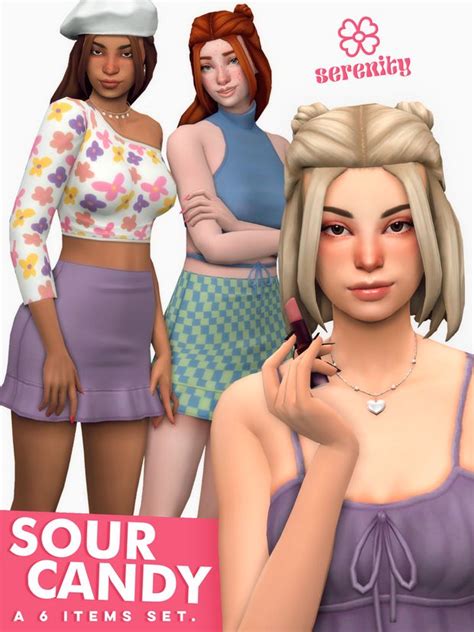 Sour Candy Set By Serenity