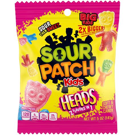 Sour Patch Extreme Heads