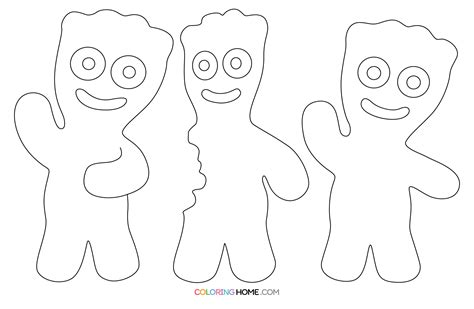 Sour Patch Kids Coloring Page