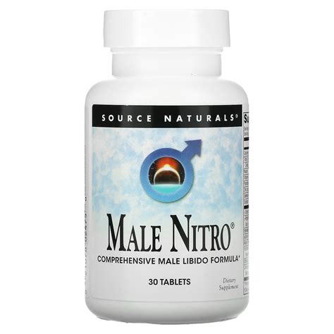Source Naturals, Male Nitro®, 30 tablets Herbs Direct