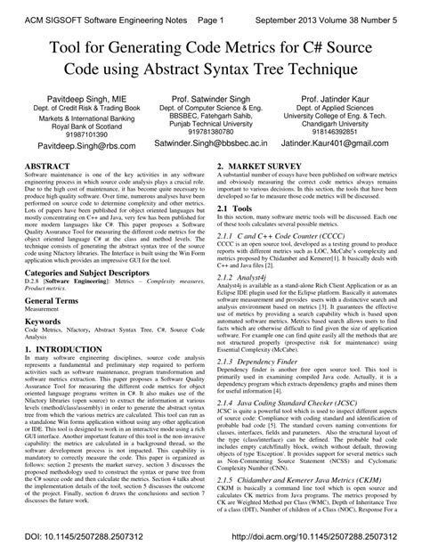 source code metrics in software engineering pdf