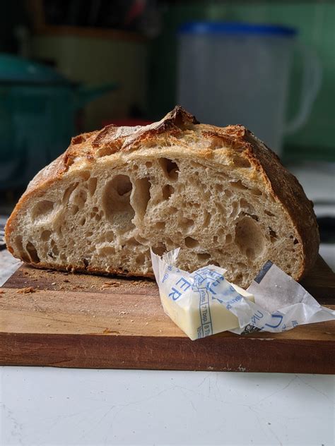 Sourdough Bread Crumb Moist