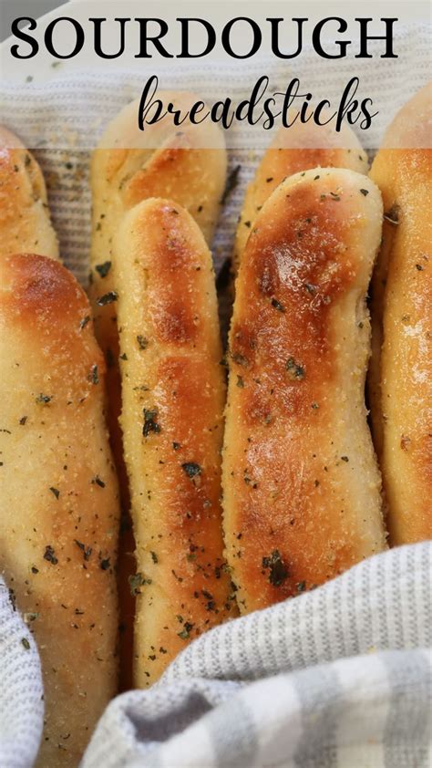 Sourdough Starter Breadsticks