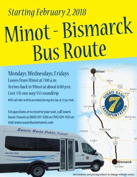 Schedules Bismarck, ND BisMan Transit