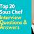 sous chef interview questions
