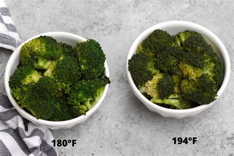 Sous Vide Broccoli Temperature