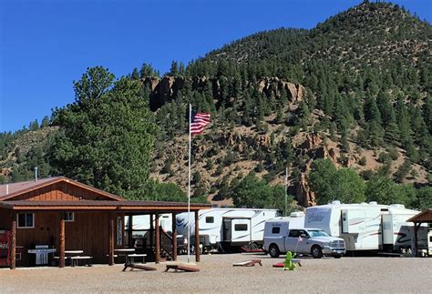 South Fork Campground in South Fork, Colorado. We had a beautiful