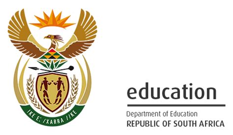 south africa department of education logo png