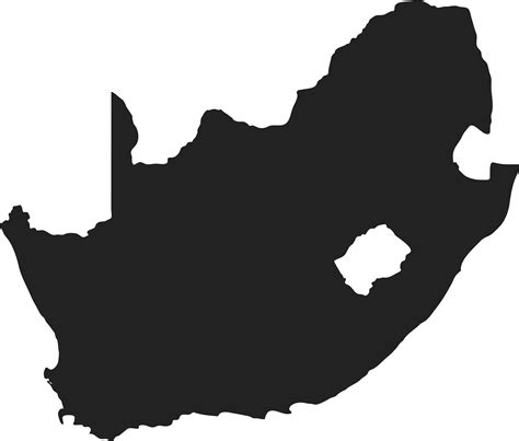 south africa map png