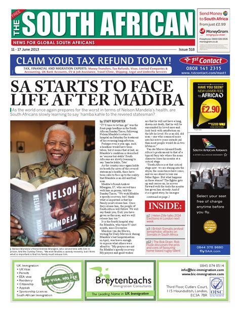 south africa newspapers online