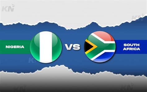 south africa vs nigeria score