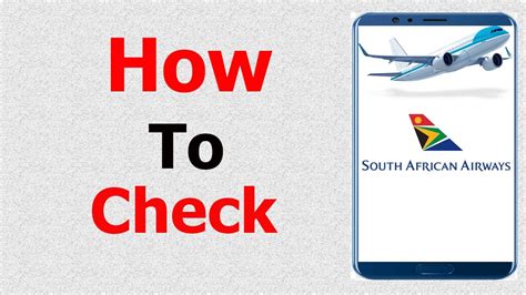 south african airways online check-in