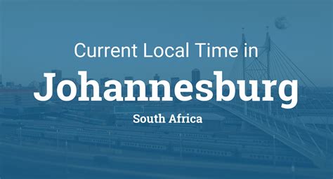 south african current time
