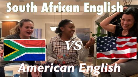 south african english vs american english