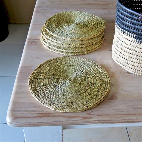 south african woven grass mats