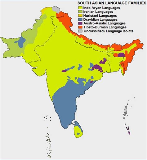 south asian language family