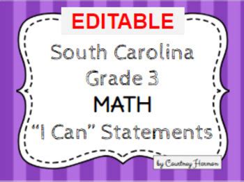 south carolina state standards math