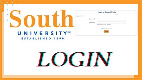 south college login portal