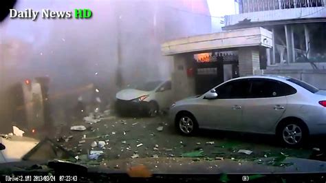 south korea gas fog explosion