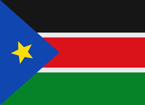 south sudan flag colors