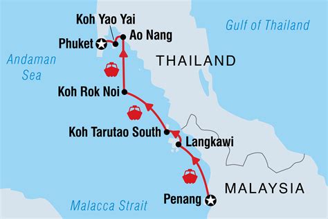 south thailand to malaysia